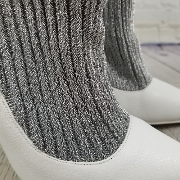 JEFFREY CAMPBELL | Hi-Sox ankle heels pumps - Picture 7 of 11